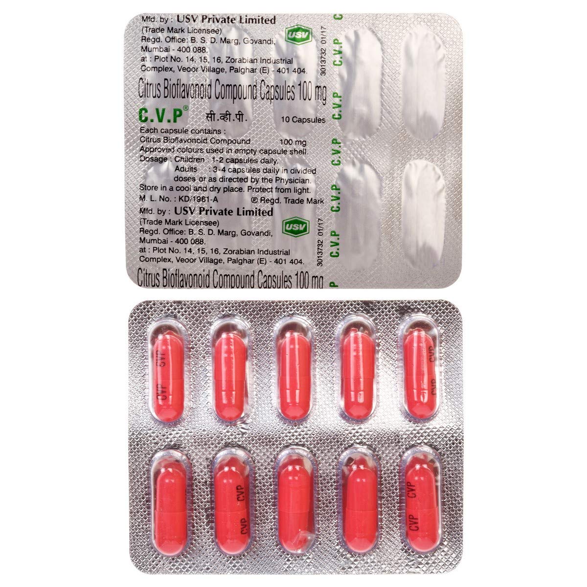 C.V.P. Capsule