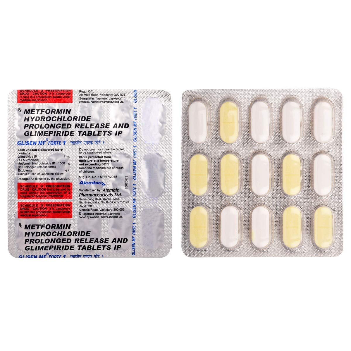 Glimulin MF Forte Tablet PR