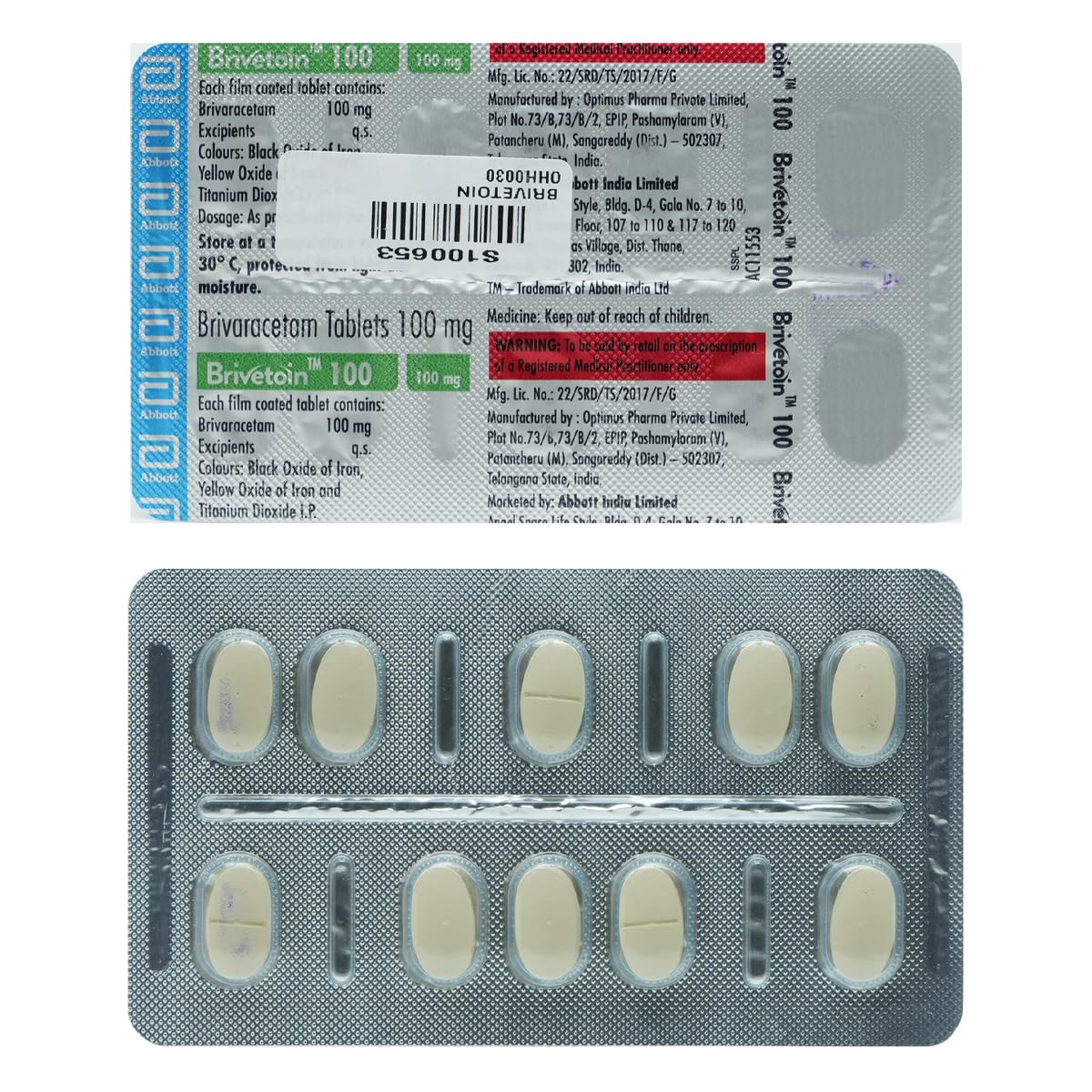 Brivetoin 100 Tablet