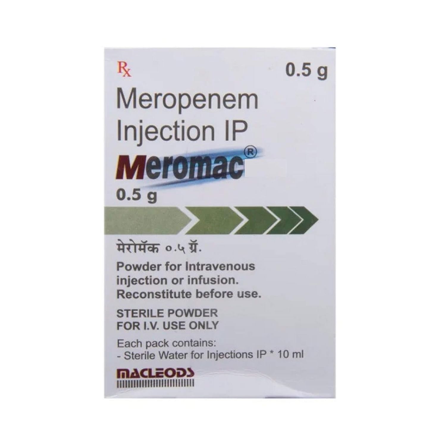 Meromac 0.5gm Injection