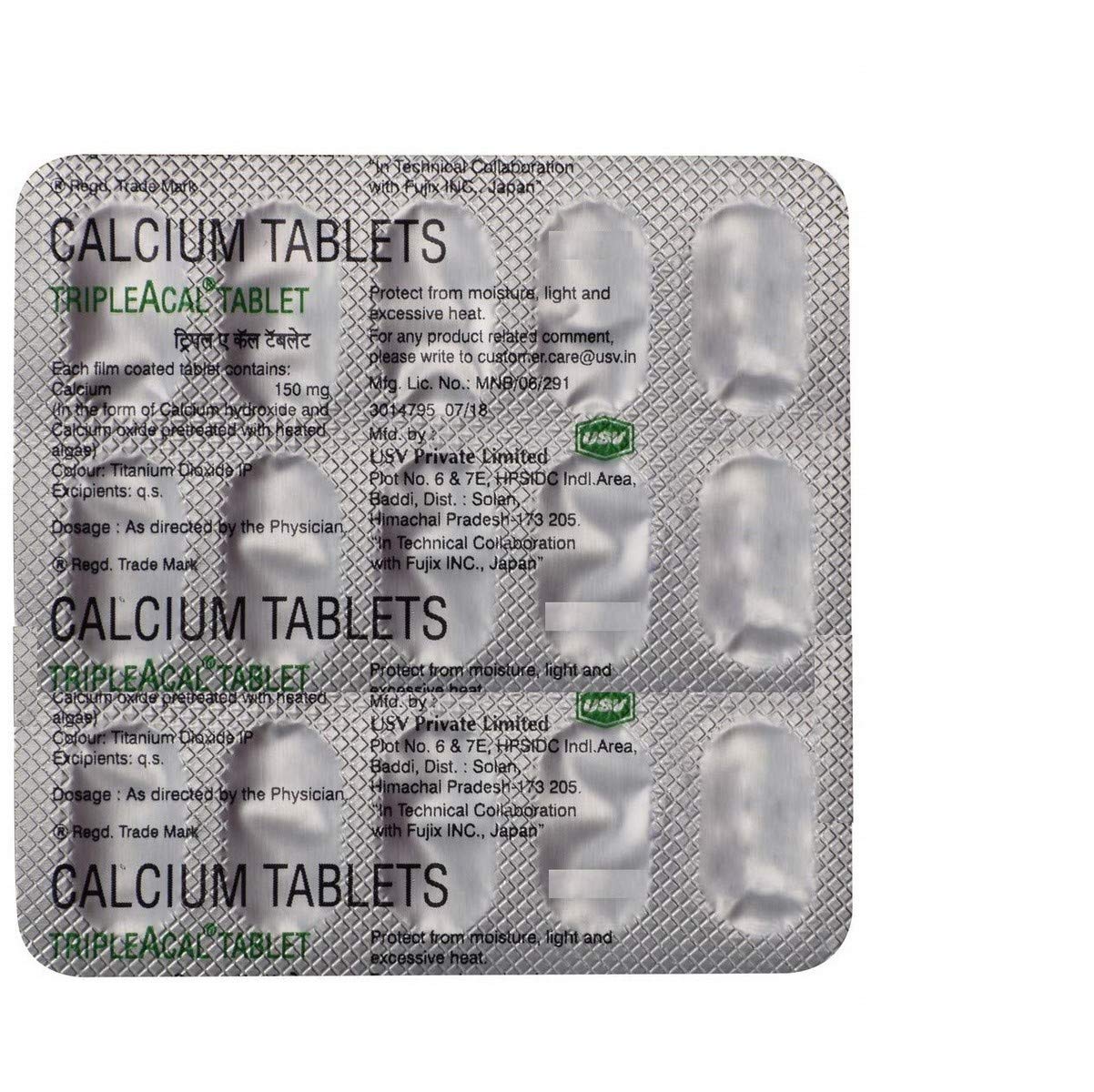 TripleACal Tablet