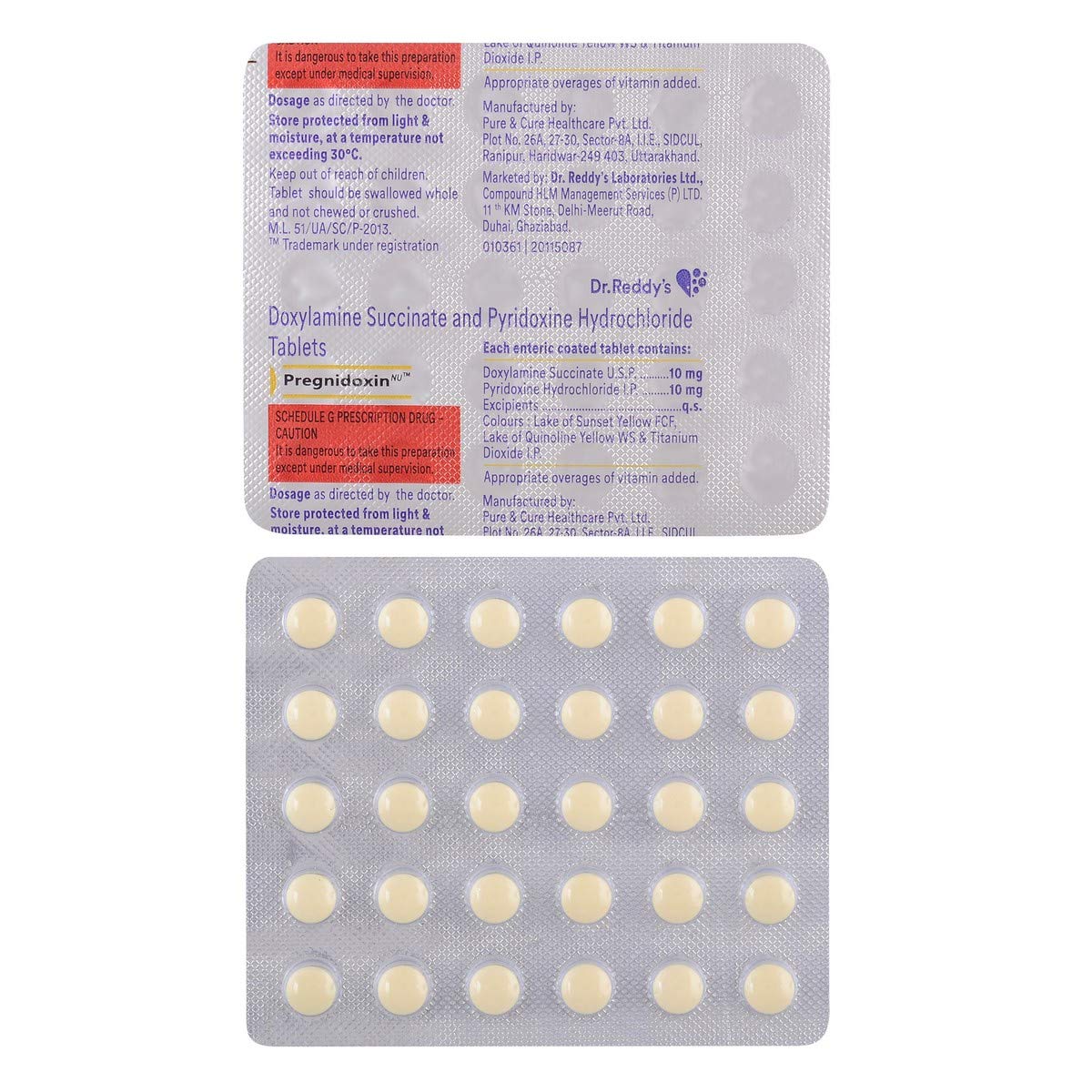 Pregnidoxin NU 10mg Tablet