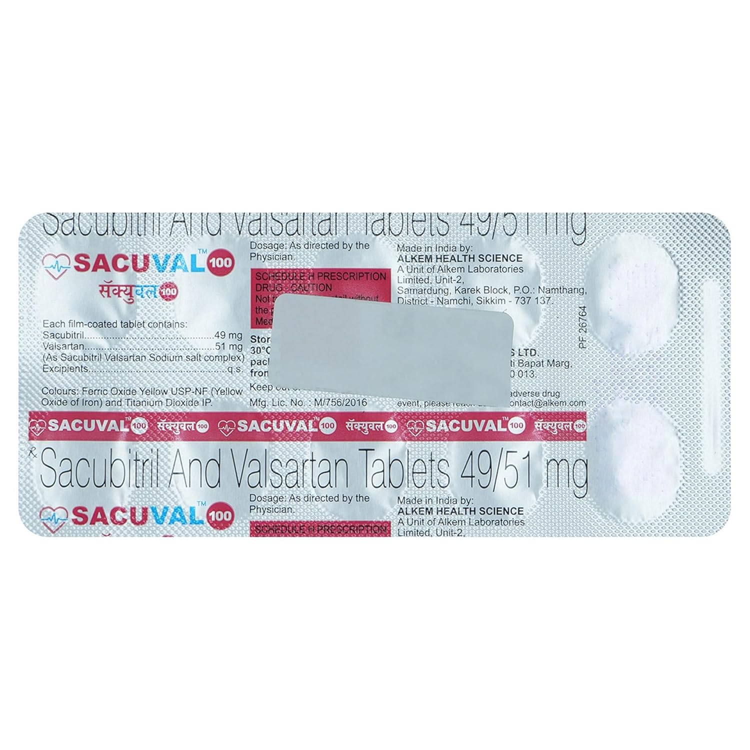 Sacuval 100 Tablet