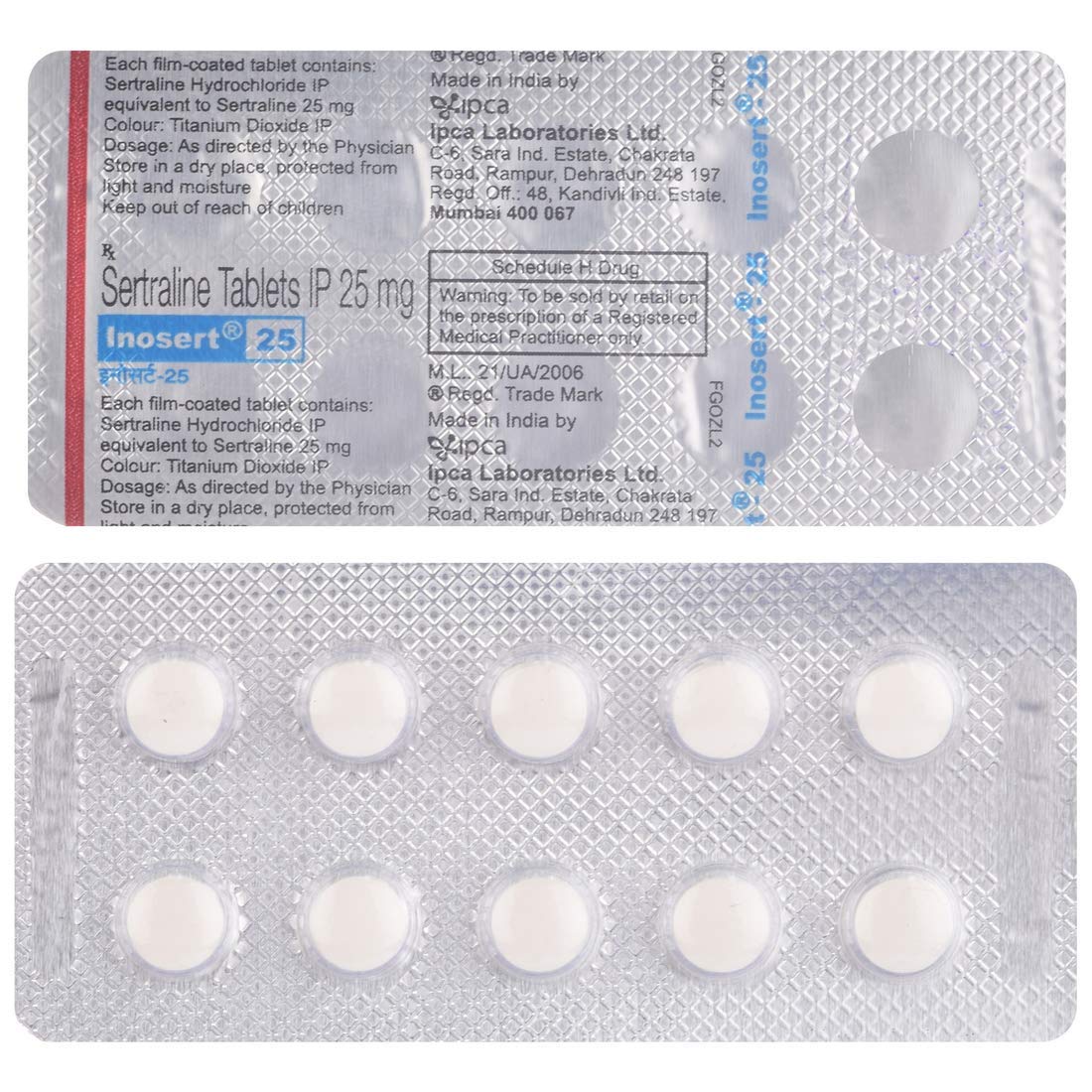 Inosert 25 Tablet