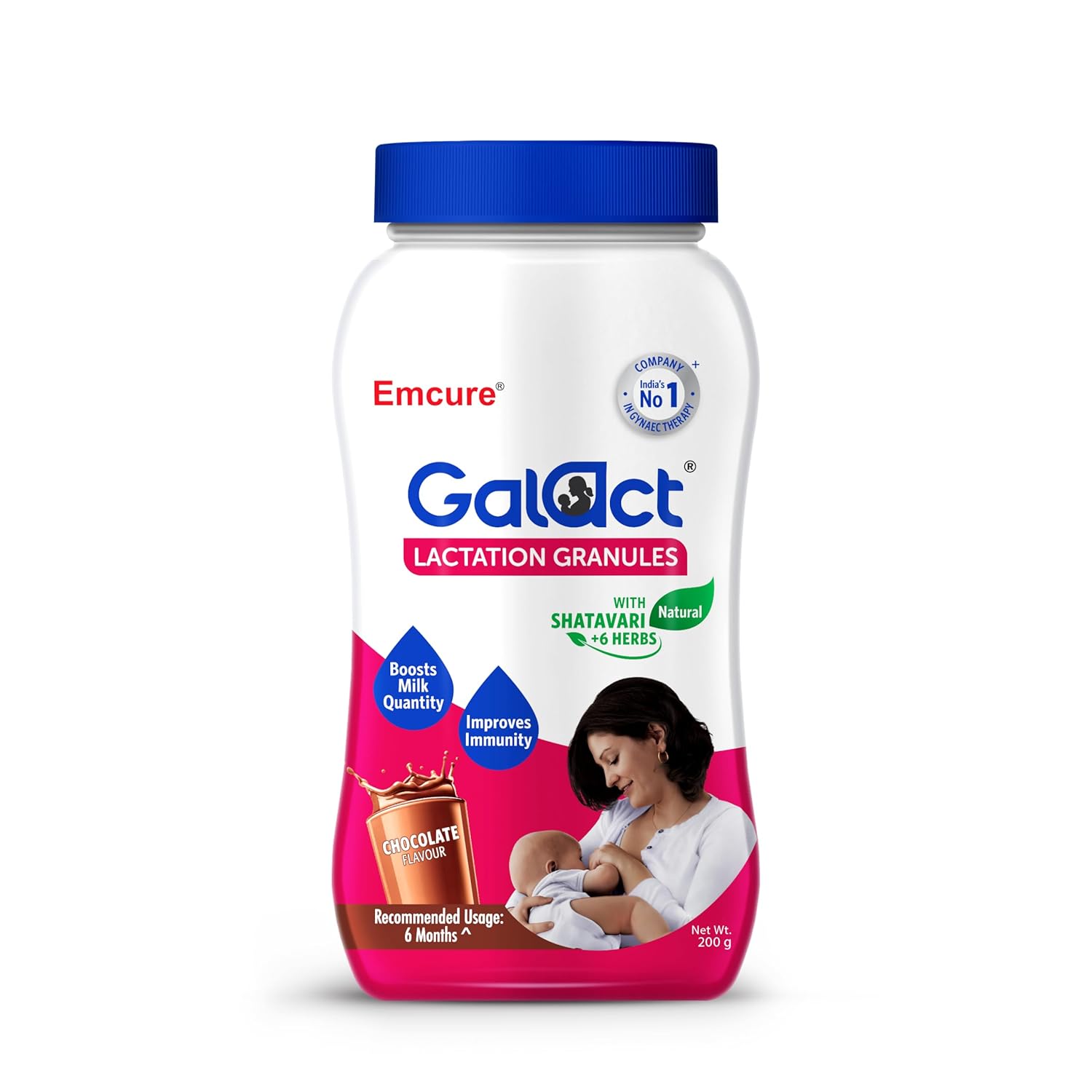 Galact for Breastfeeding Mothers | Flavour Granules Chocolate