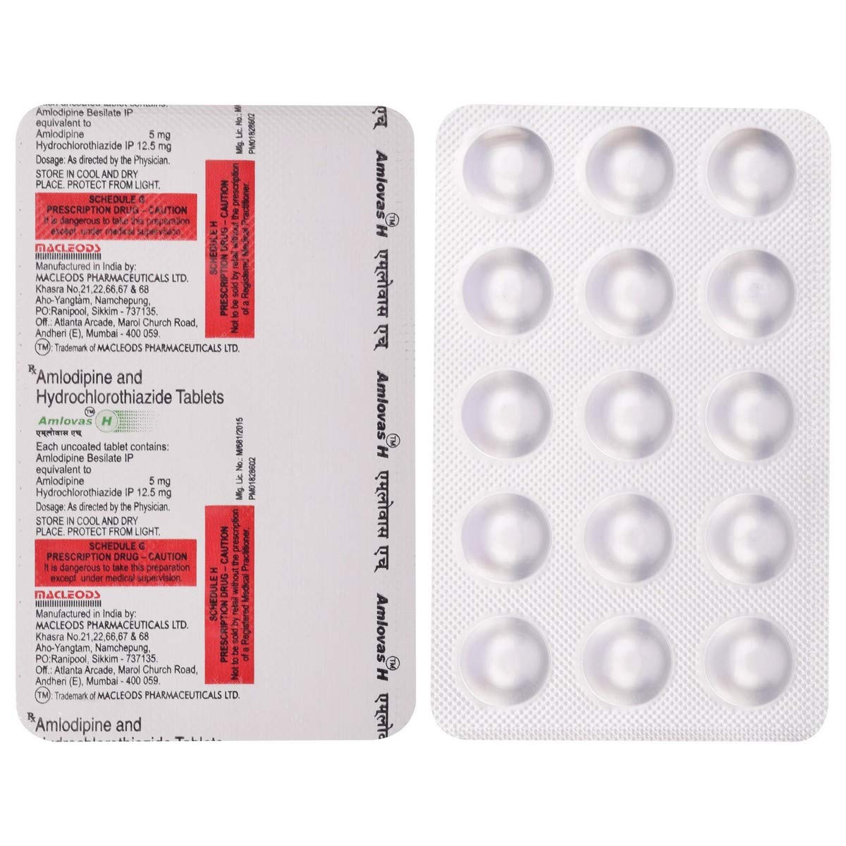 Amlovas H Tablet