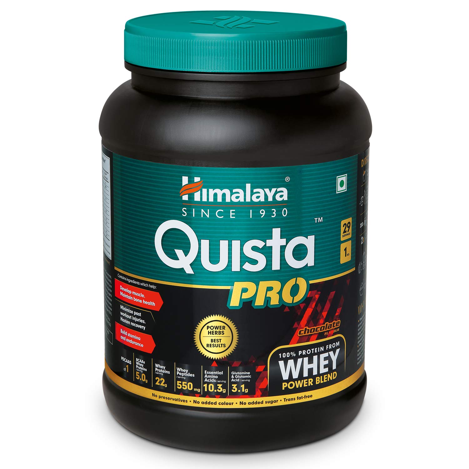 Himalaya Nutrition Quista Pro Whey Protein Power Blend Chocolate