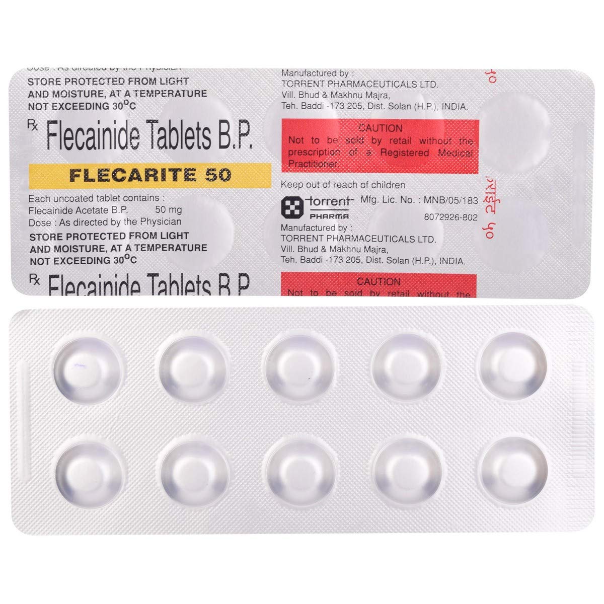 Flecarite 50 Tablet