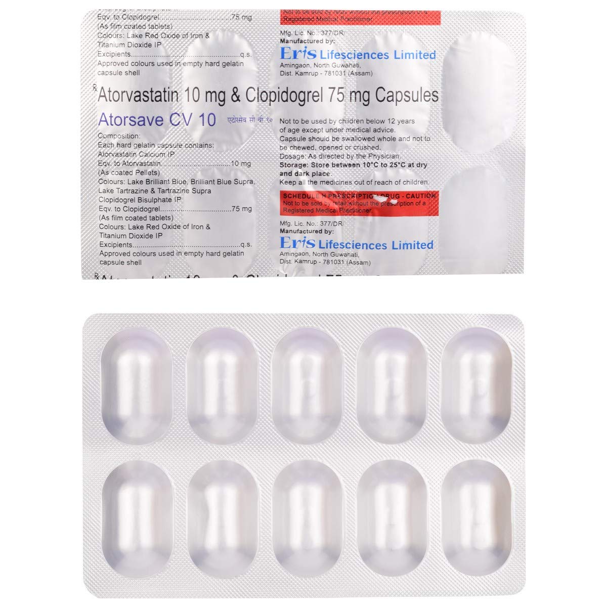 Atorsave CV 10 Capsule