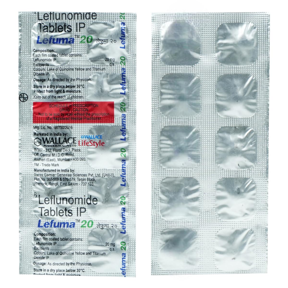 Lefuma 20mg Tablet