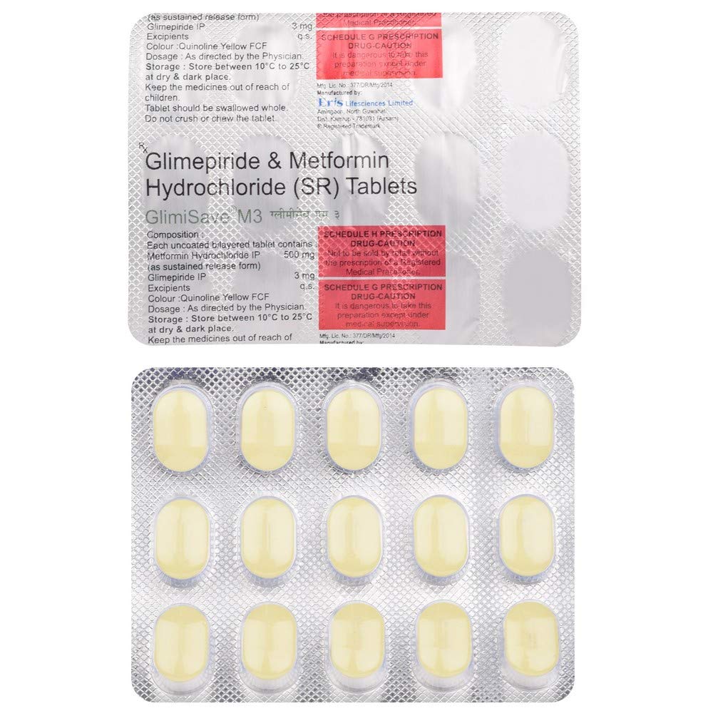 Glimisave M 3 Tablet PR