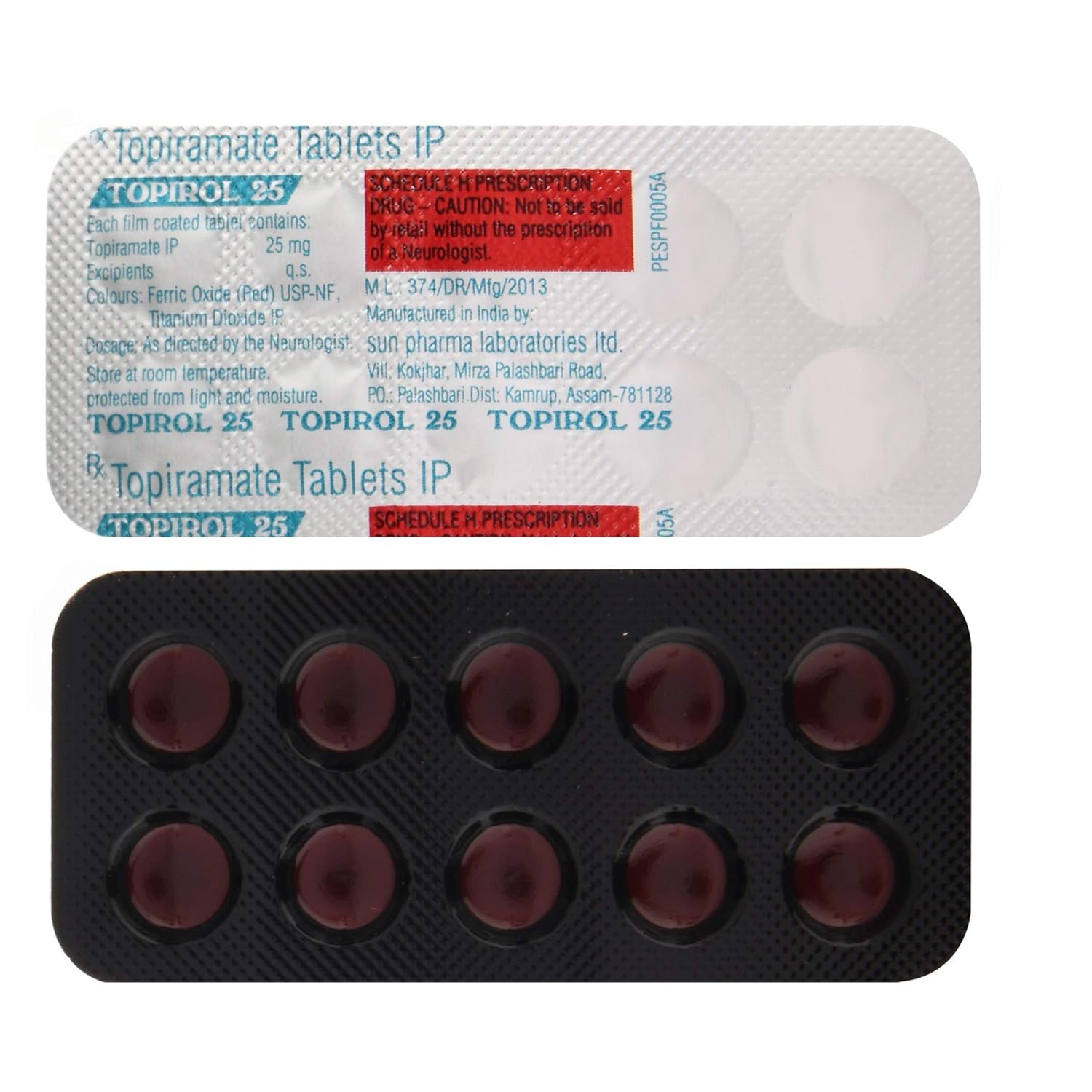 Topirol 25 Tablet