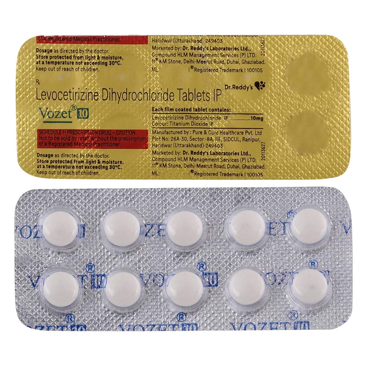 Vozet 10mg Tablet