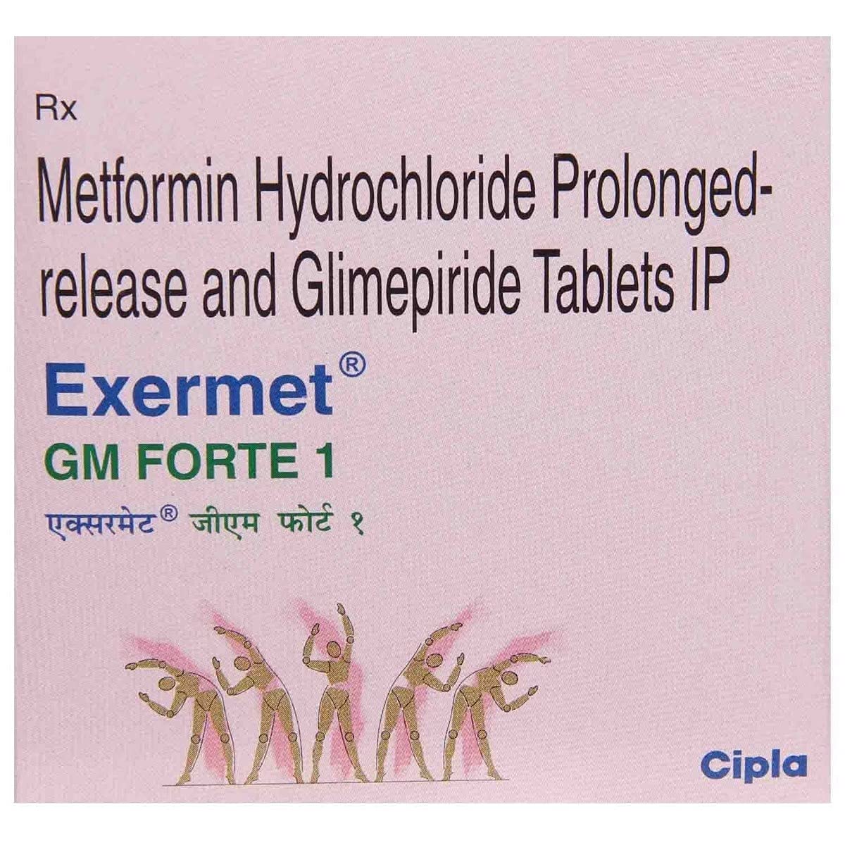 Exermet GM Forte 1 Tablet PR