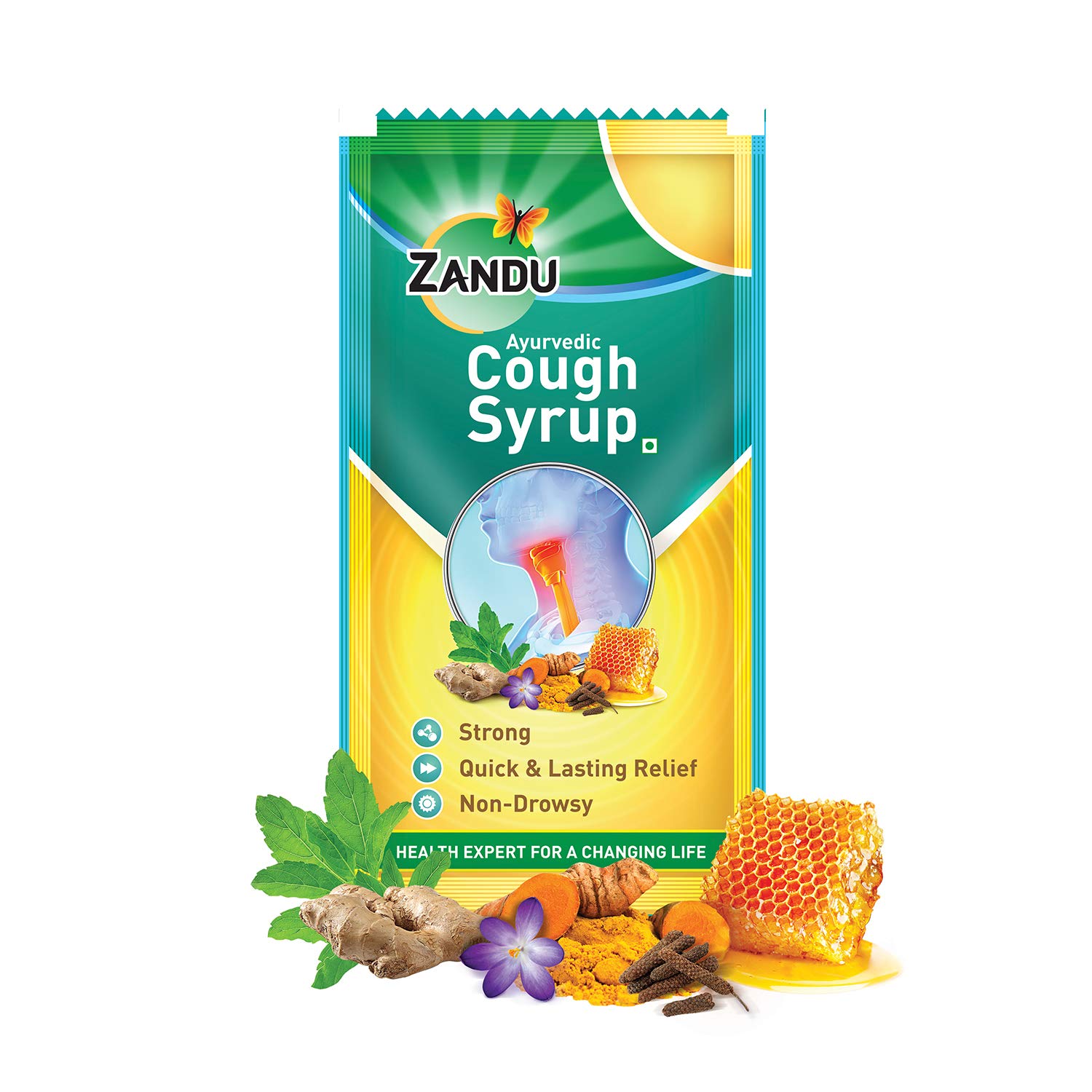 Zandu Ayurvedic Cough Syrup 8 ml