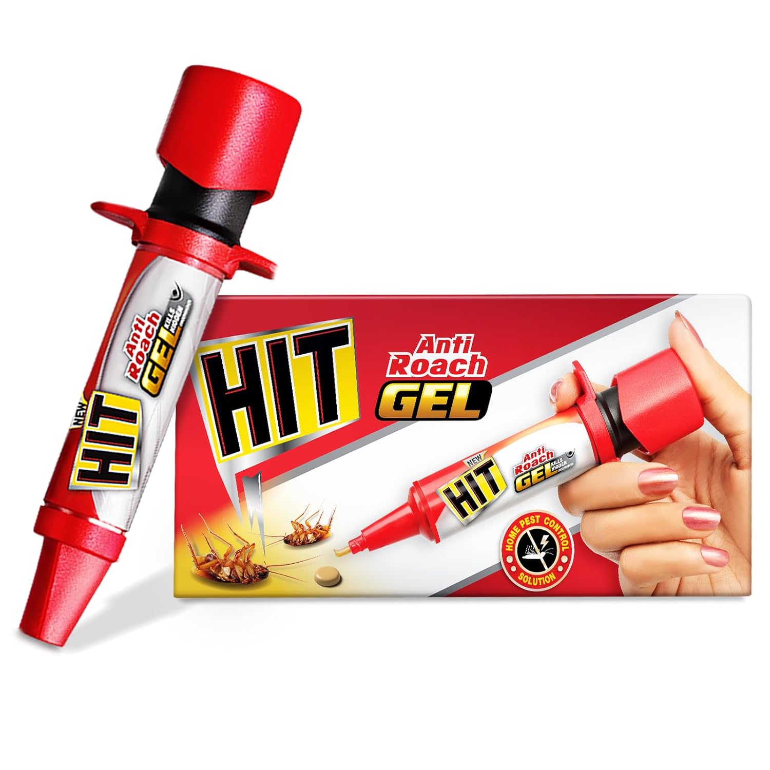 HIT Anti Roach Gel - Cockroach Killer (20g) | Kitchen Safe | Odourless | Fast and Convenient