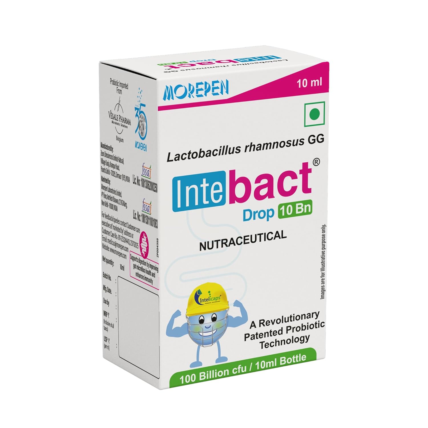 Intebact Oral Drops 2 Bn