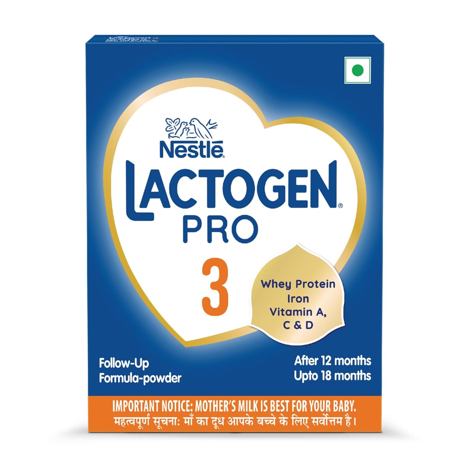 Nestle Lactogen Stage 3 (12 Months+) Powder 400 gm (Refill Pack)