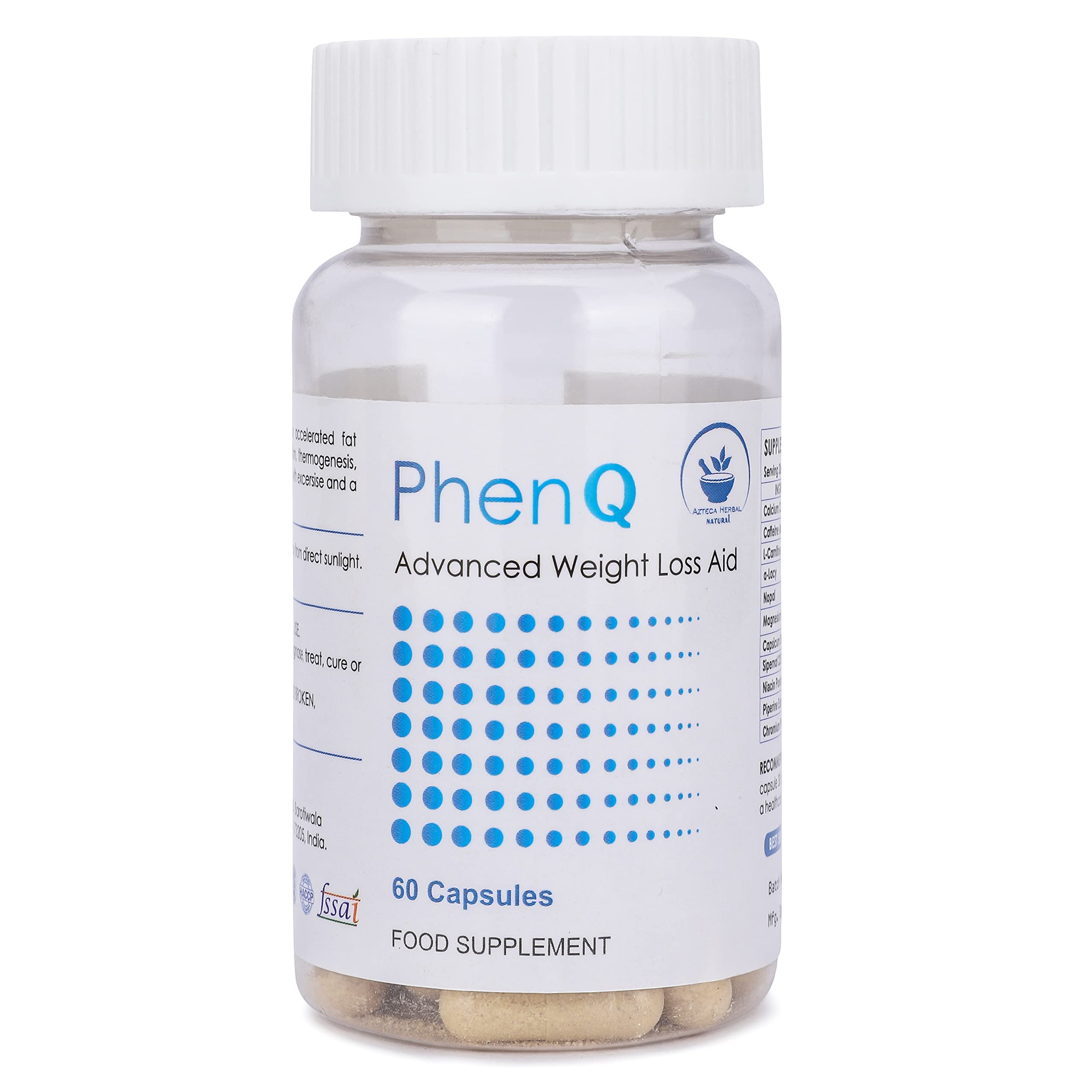 Azteca Herbal Natural PhenQ Advance Weight Loss Aid Capsule