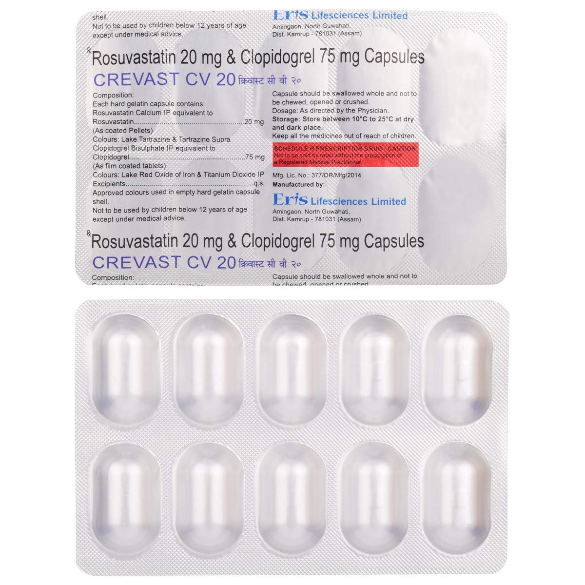 Crevast CV 20 Capsule