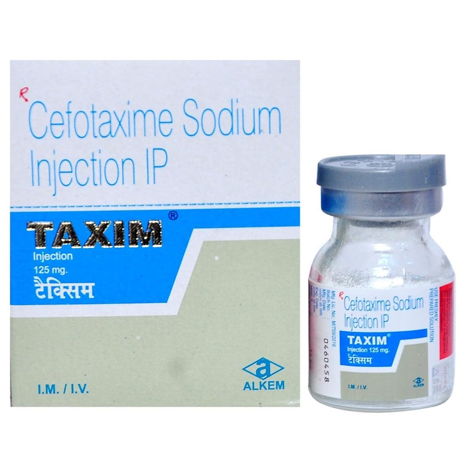 Taxim 125mg Injection