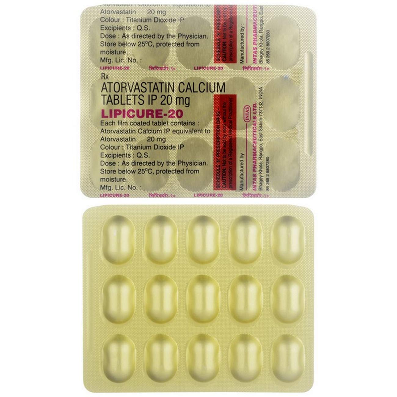 Lipicure 20 Tablet