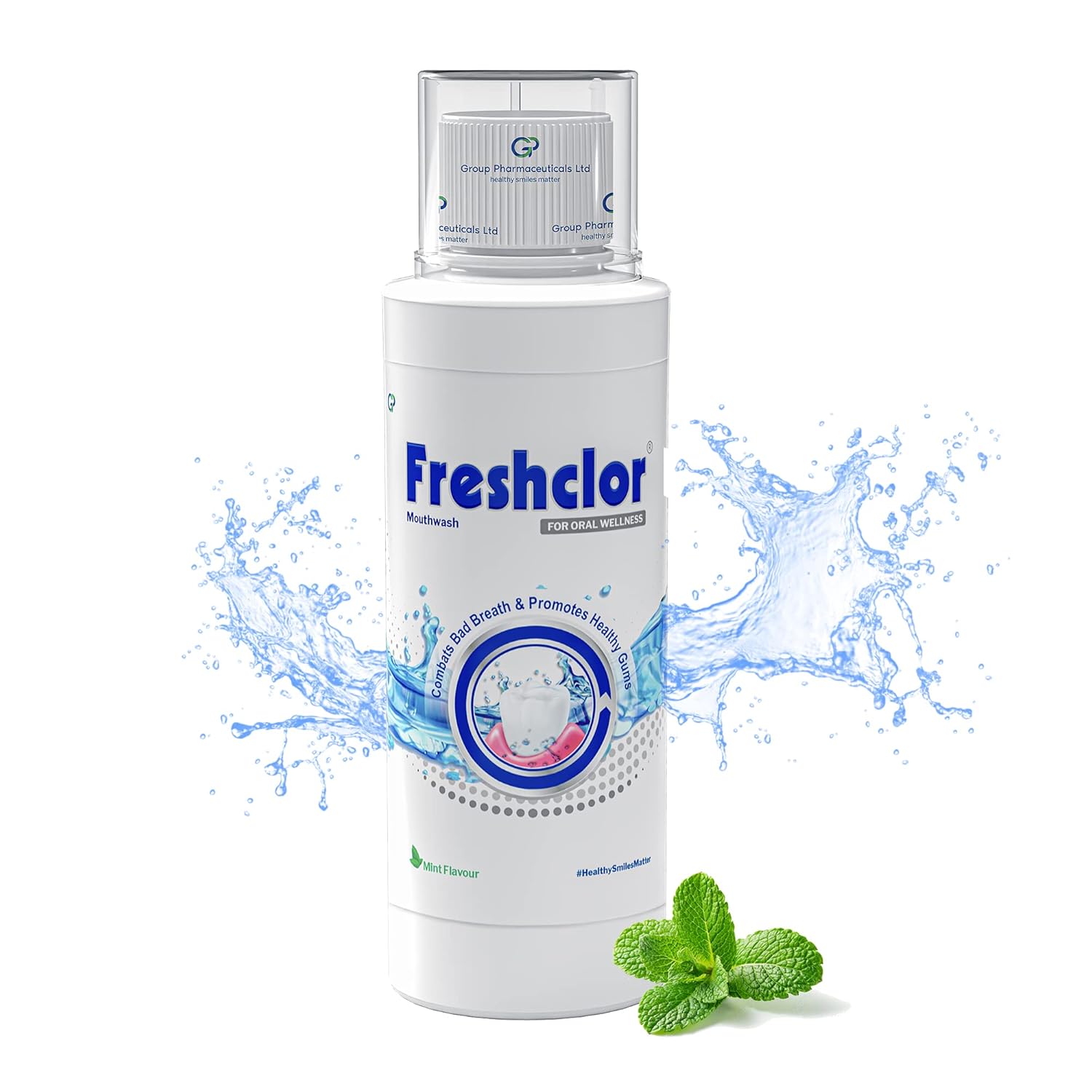 Freshclor Mint Mouth Wash | Combats Bad Breath & Promotes Healthy Gums 200ml