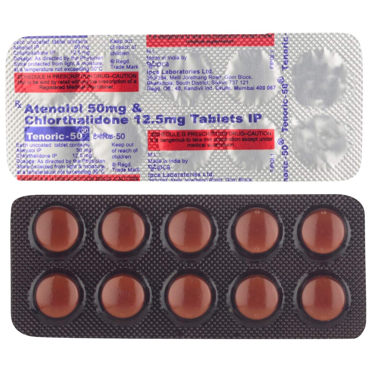 Tenoric 50 Tablets