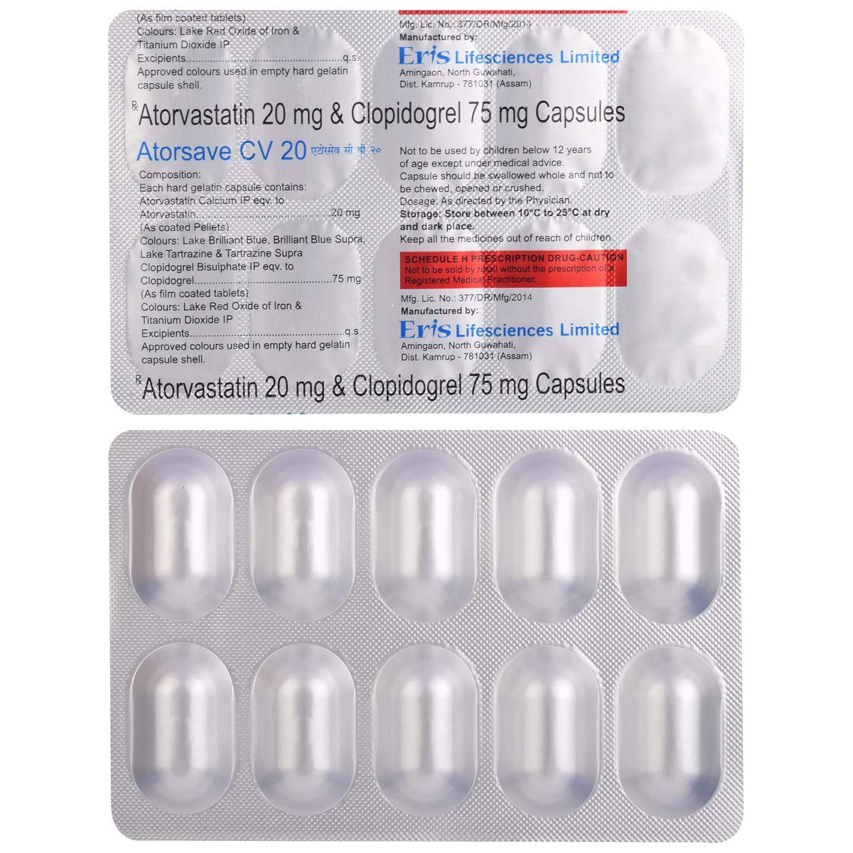 Atorsave CV 20 Capsule