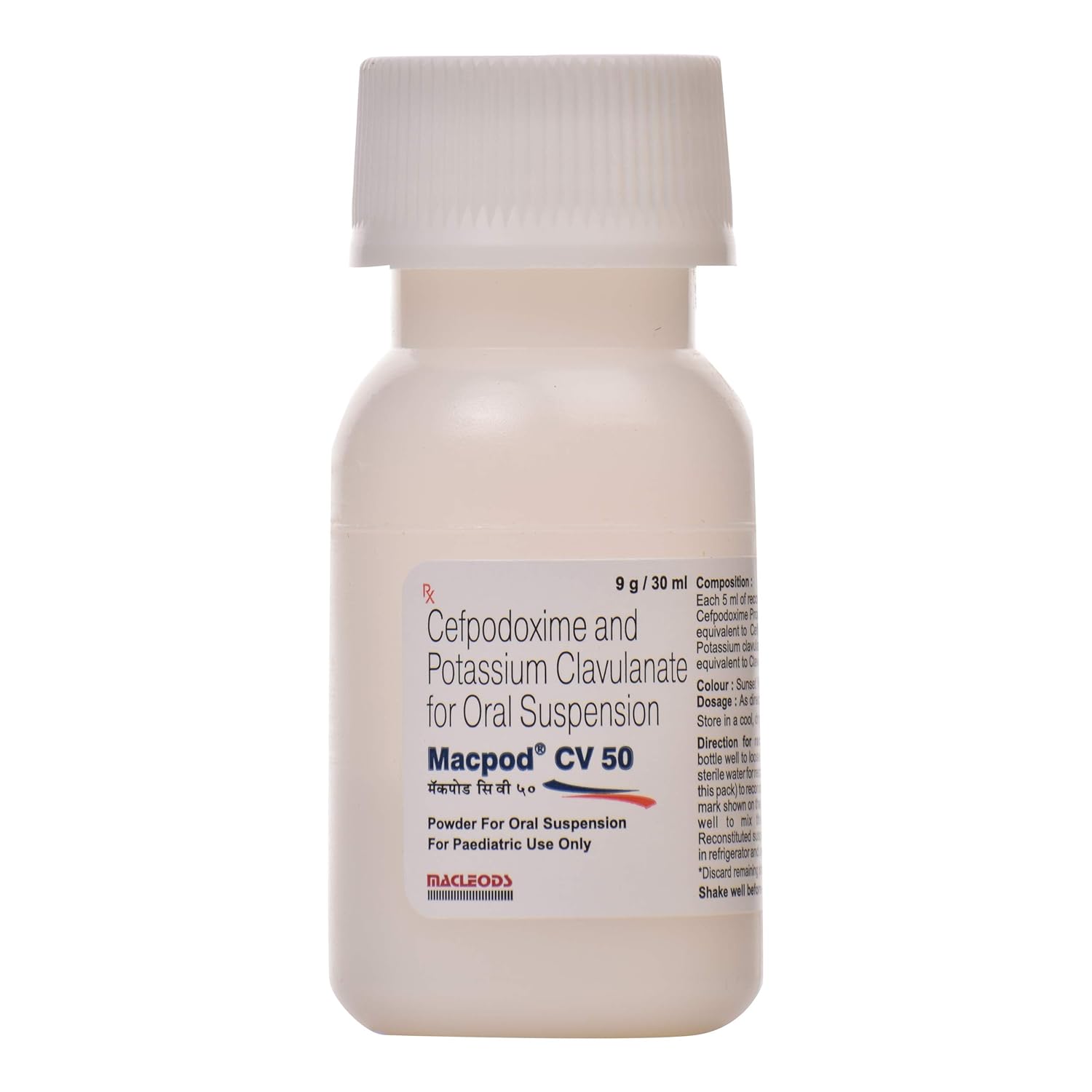 Macpod CV 50 Powder for Oral Suspension