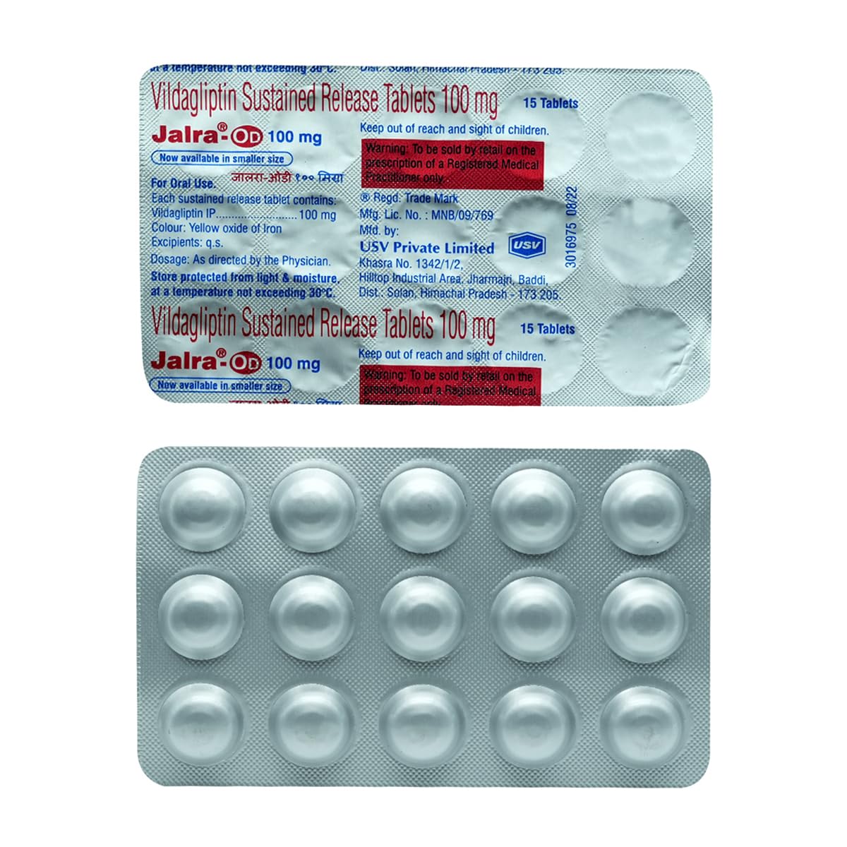 Jalra OD 100mg Tablet SR