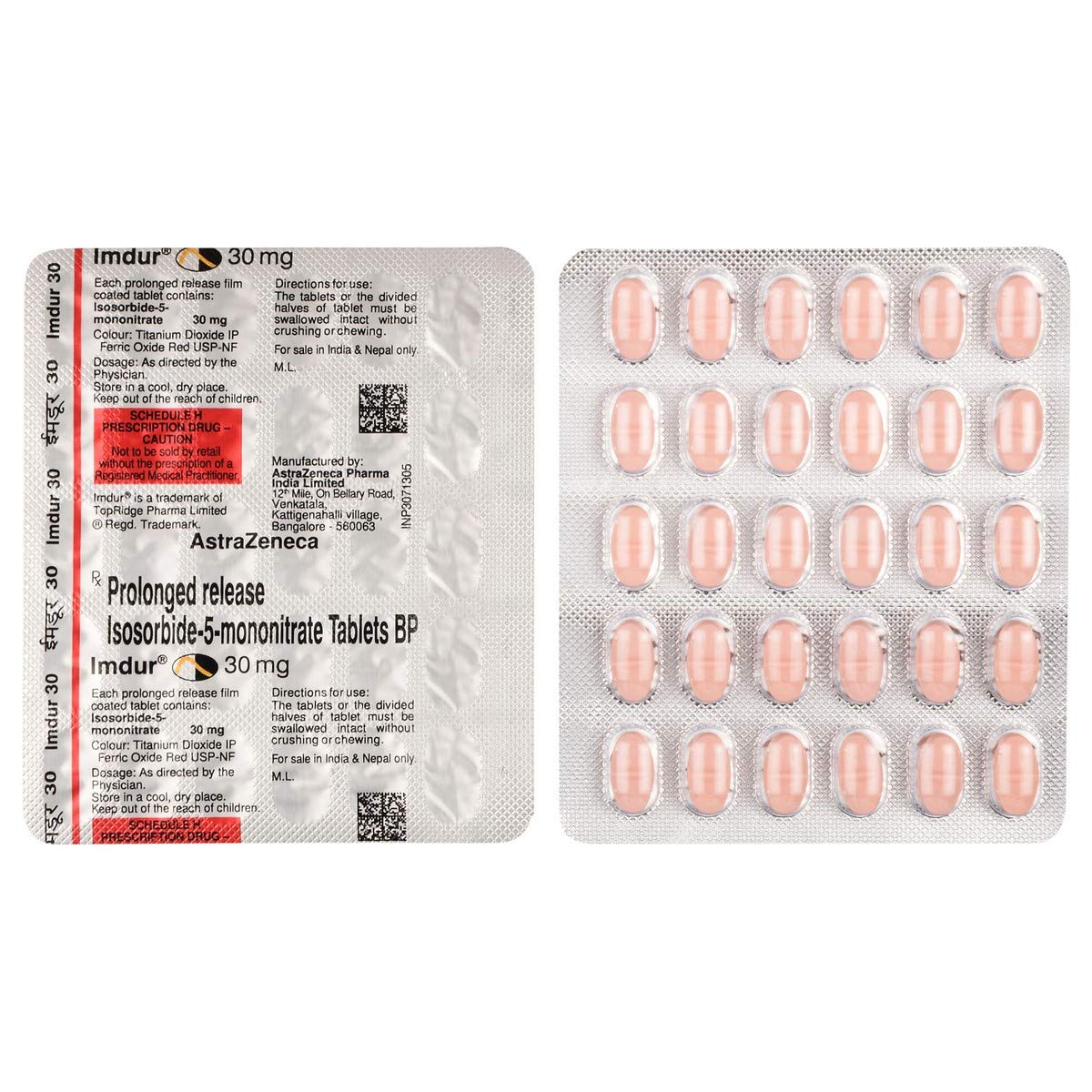 Imdur 30mg Tablet PR