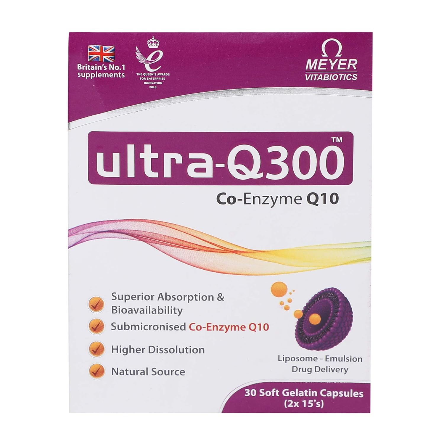 Ultra-Q CoQ10 300mg Soft Gelatin Capsule