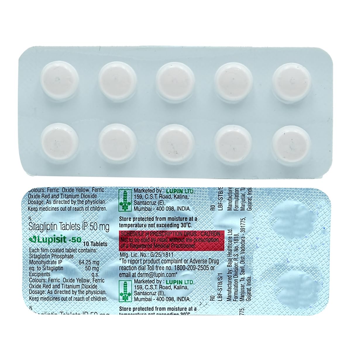 Lupisit 50mg Tablet