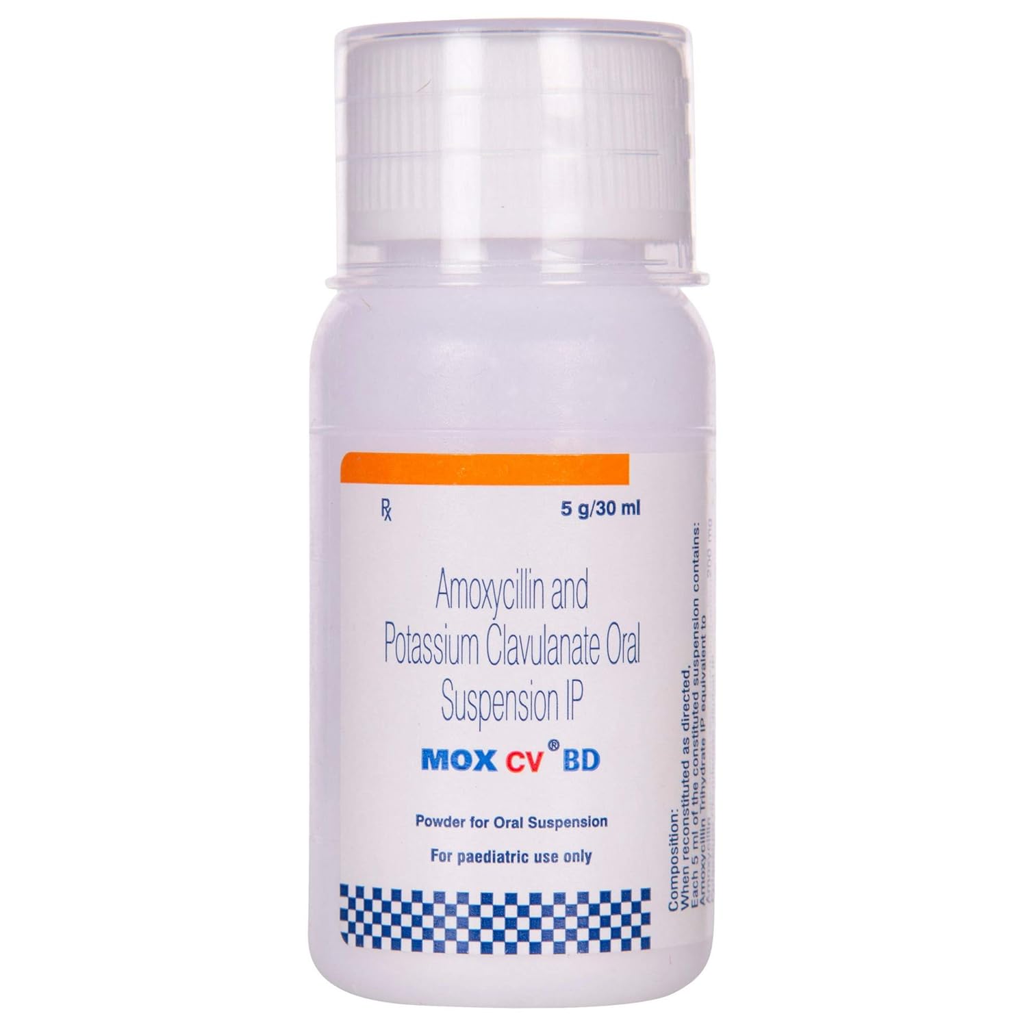 Mox CV BD 228.5mg Powder for Oral Suspension