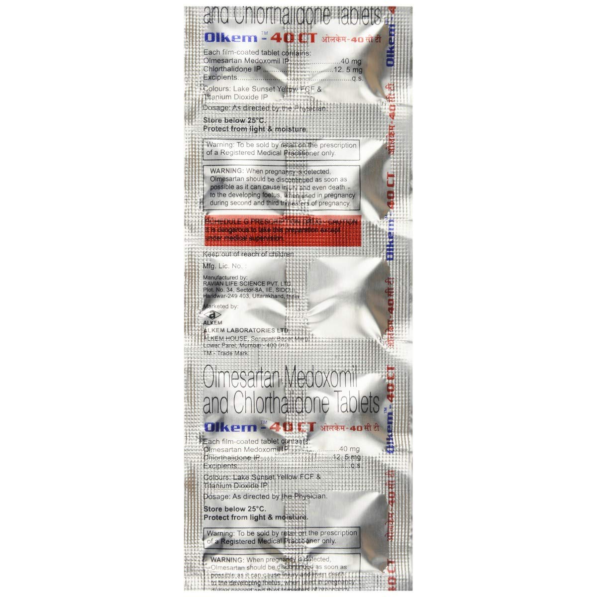 Olkem 40 CT Tablet