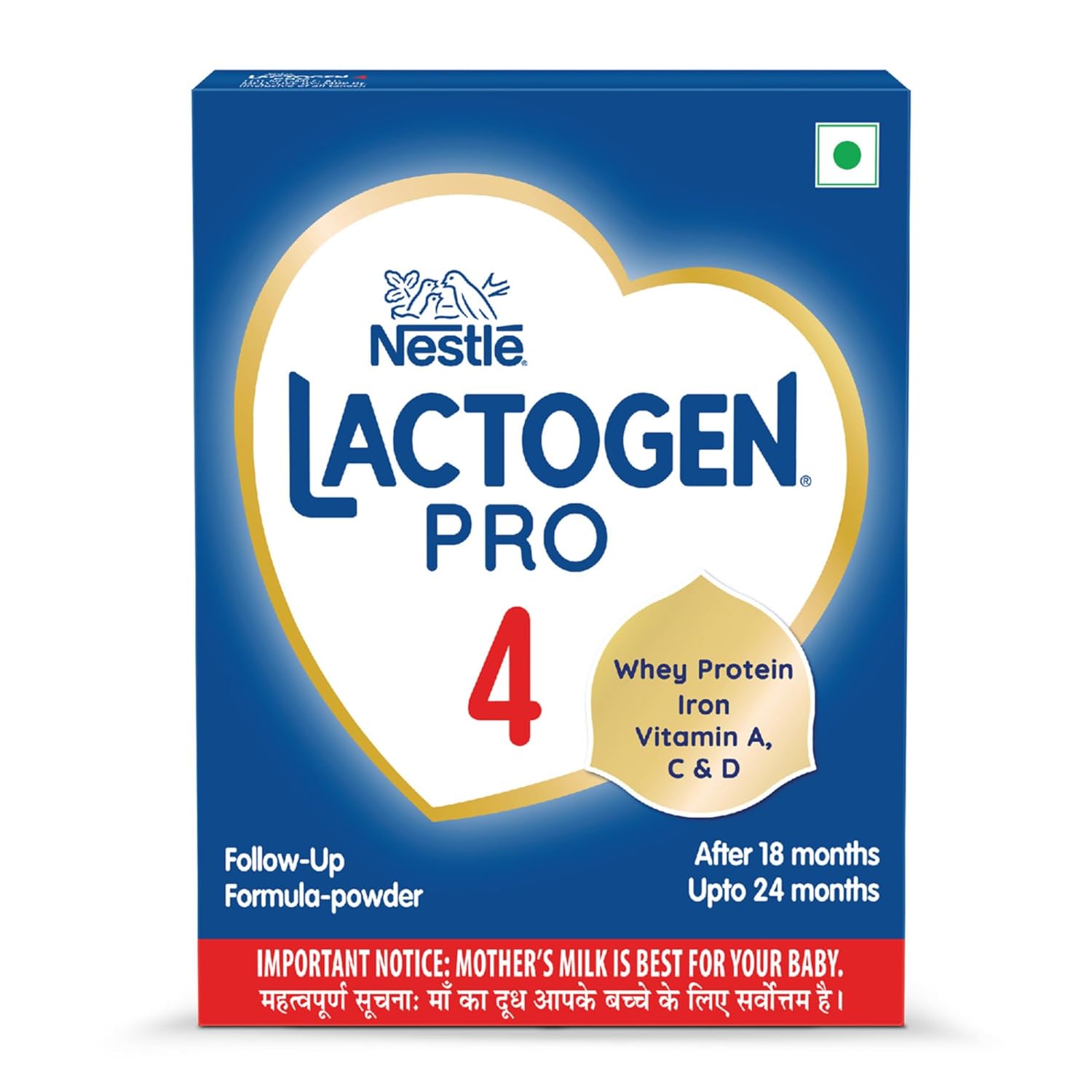 Nestle Lactogen Stage 4 (18 Months+) Powder 400 gm (Refill Pack)