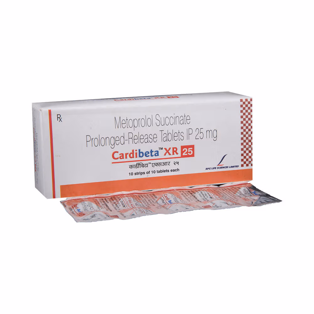Cardibeta XR 25 Tablet