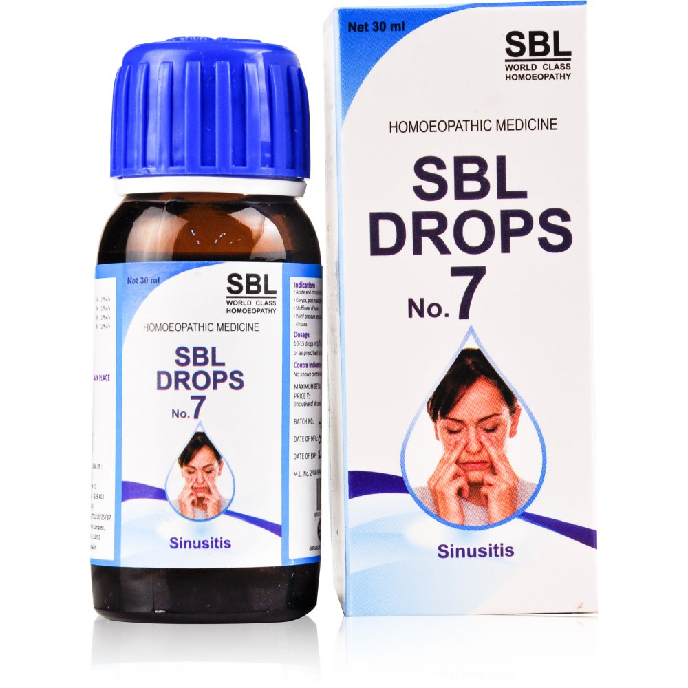 SBL Drops No. 7 (For Sinusitis)