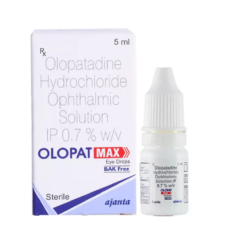 Olopat Max Eye Drop BAK Free