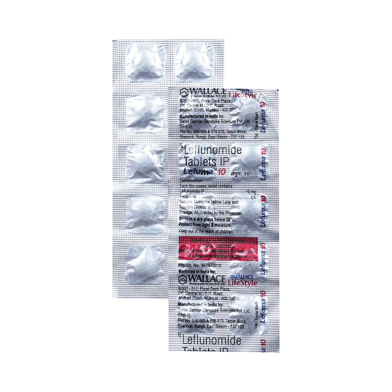 Lefuma 10mg Tablet