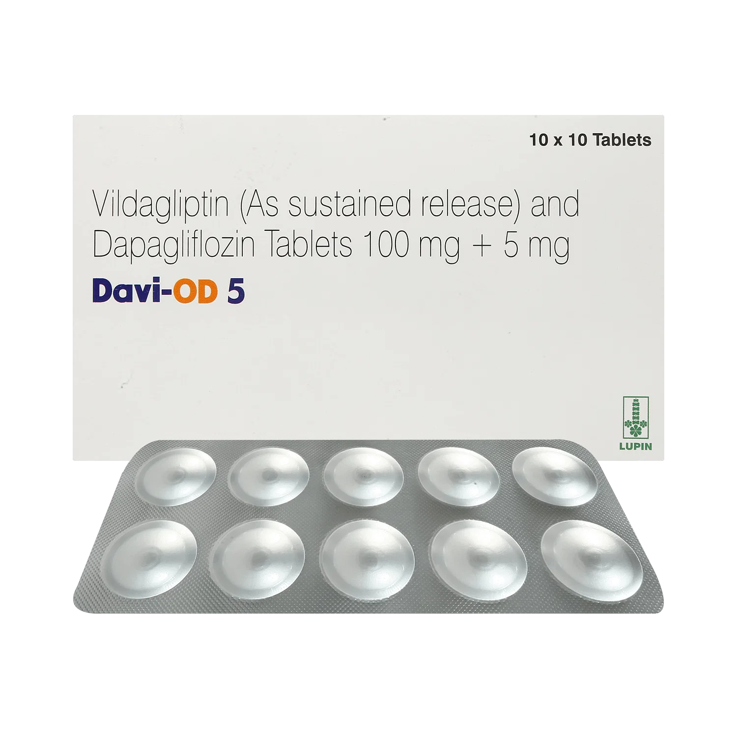 Davi OD 5mg/100mg Tablet