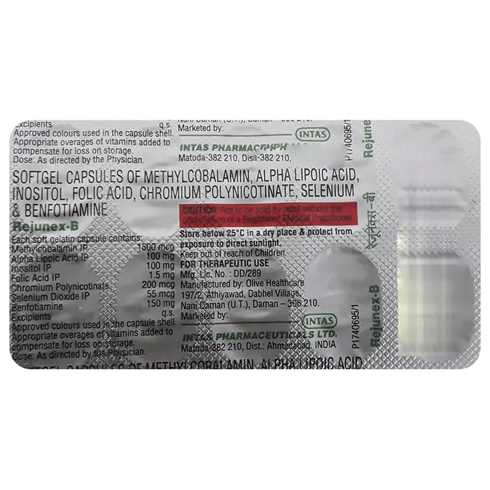 Rejunex-B Soft Gelatin Capsule