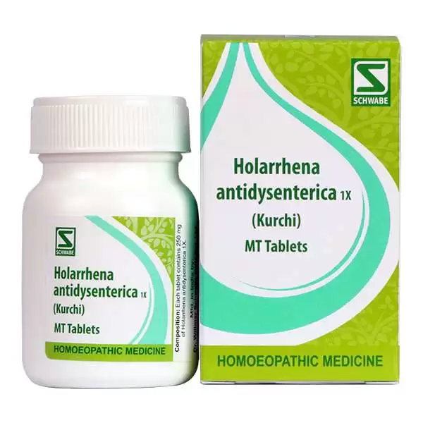 Dr Willmar Schwabe India Holarrhena Antidysenterica Tablet 1X