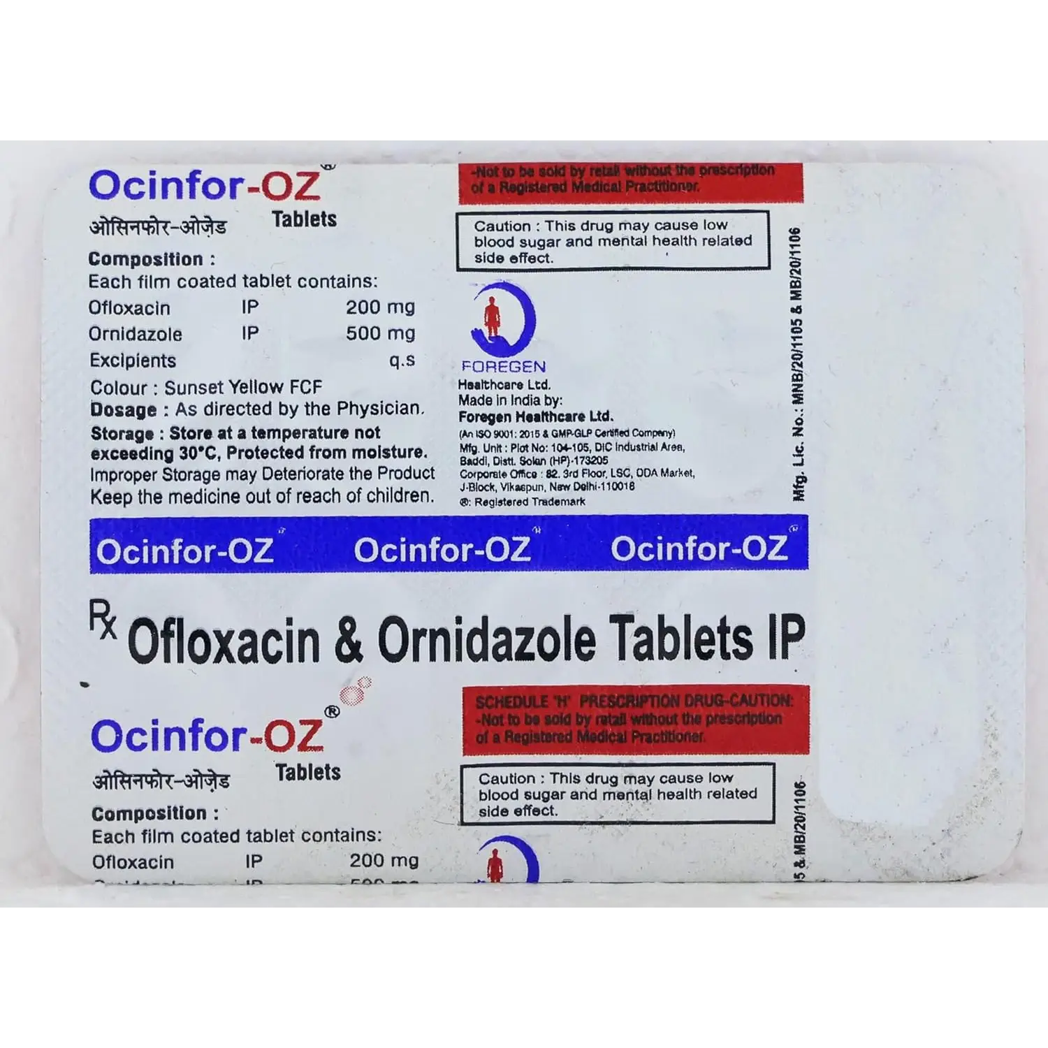 Ocinfor OZ Tablet