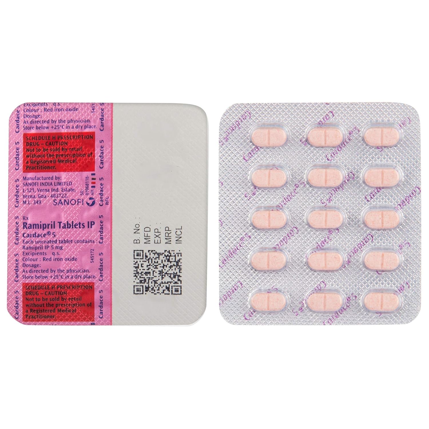 Cardace 5 Tablet