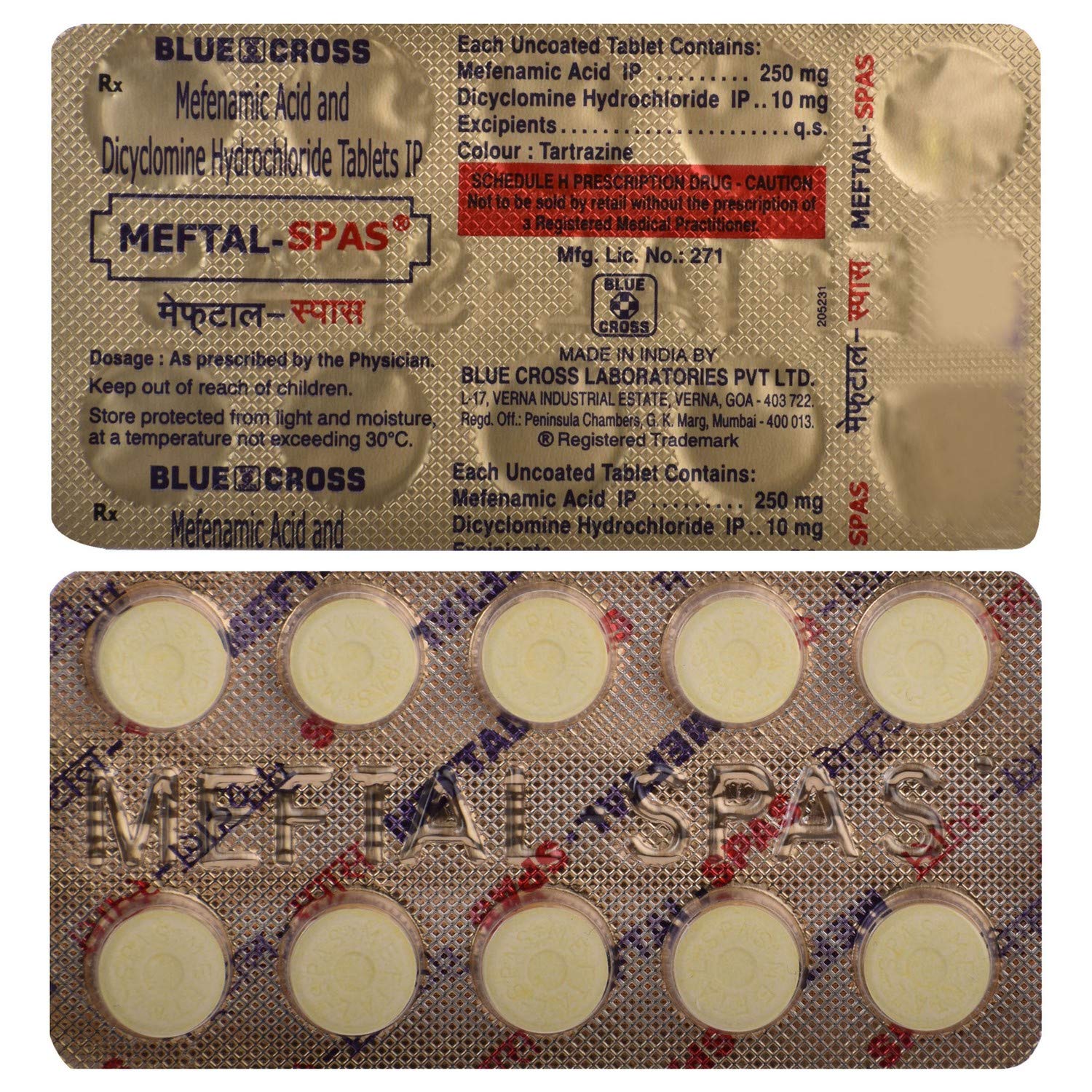 Meftal-Spas Tablet