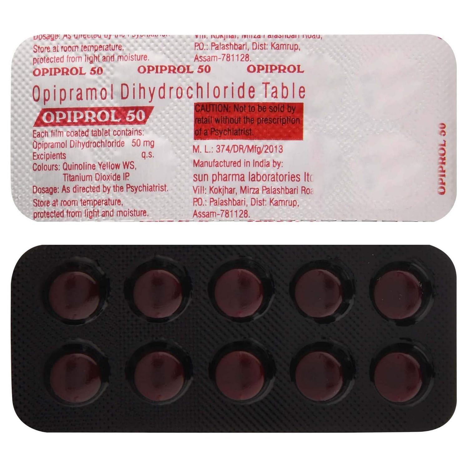 Opiprol 50 Tablet