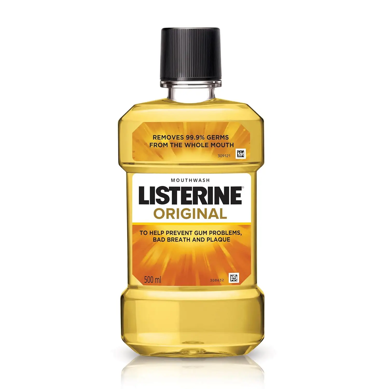 Listerine Original Mouth Wash | For Gum Problems, Bad Breath & Plaque 500ml