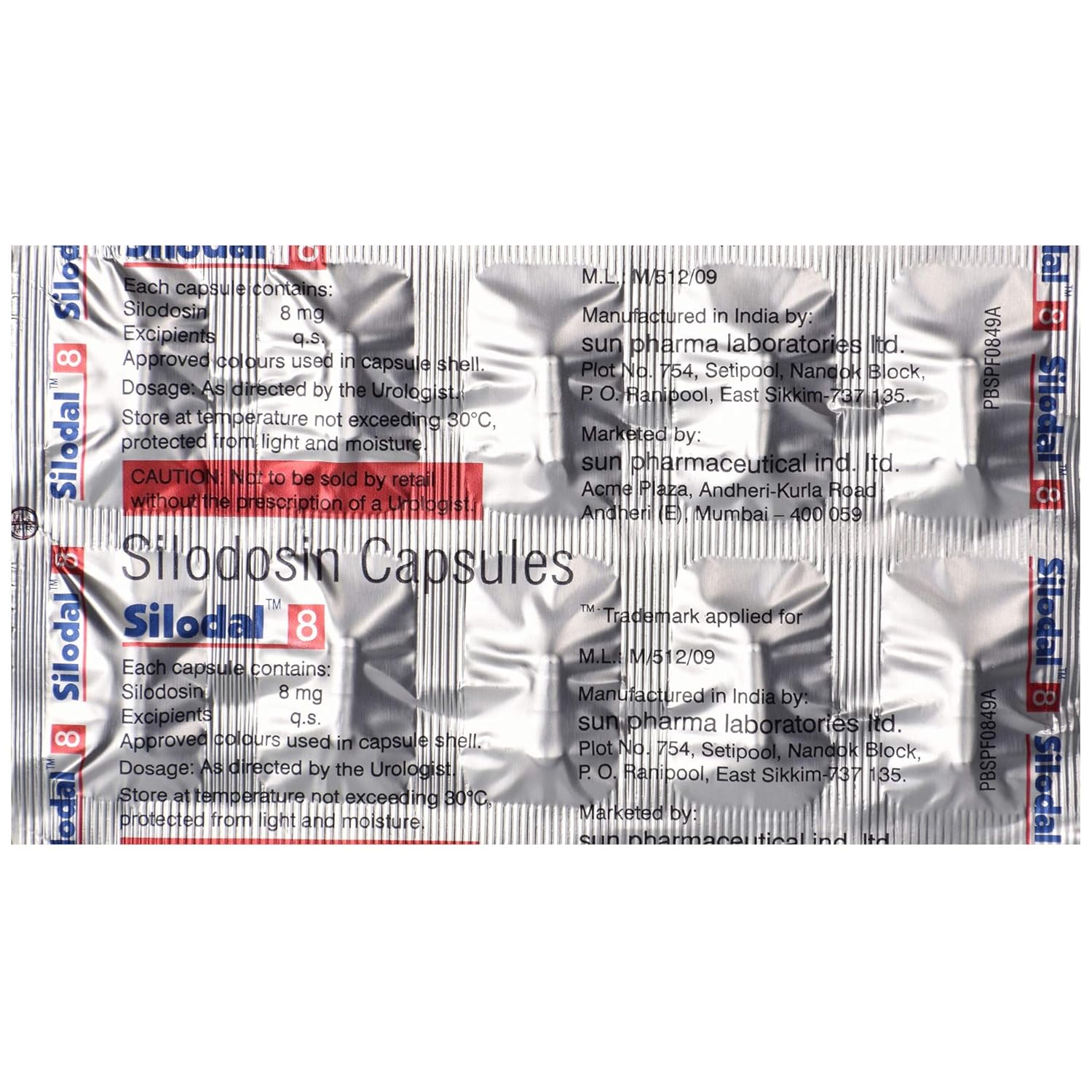 Silodal 8 Capsule